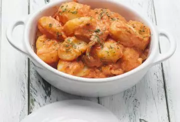 GNOCCHI ALLA CREMA DI SCAMPI