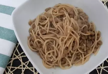 PASTA E LENTICCHIE BIMBY