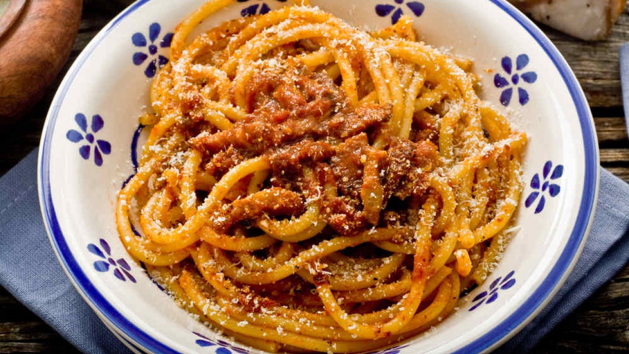 Bucatini all'amatriciana