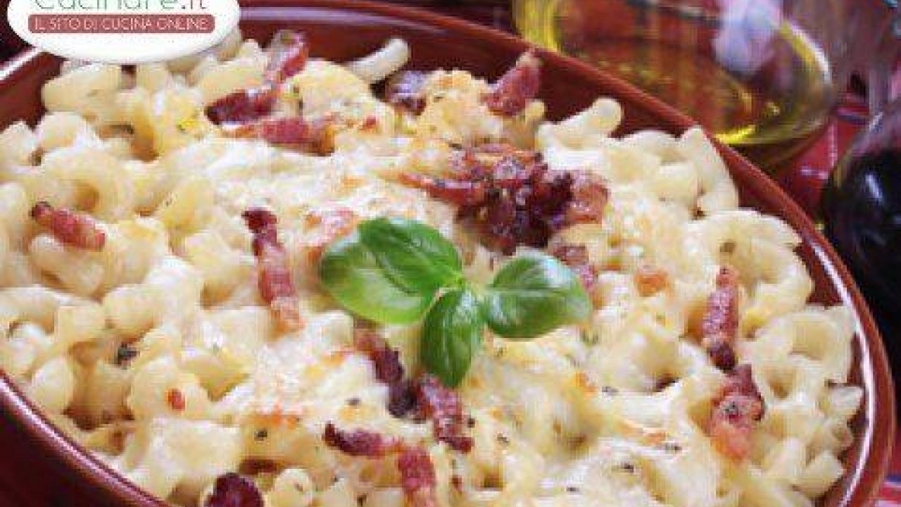 Carbonara al forno