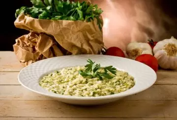 RISOTTO ALLO ZENZERO E PREZZEMOLO
