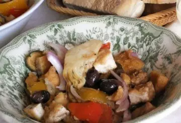 INSALATA DI POLLO IN AGRODOLCE