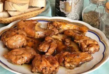 FARAONA IN PADELLA ALLA BIRRA SCURA