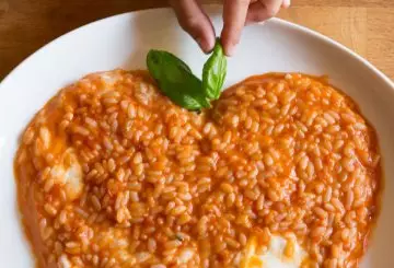 RISOTTO AL POMODORO E FIOR DI LATTE BIMBY