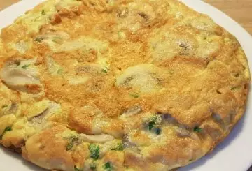 FRITTATA CON FUNGHI 