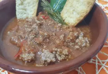 CARNE MACINATA IN PADELLA