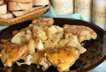 FARAONA CON PATATE