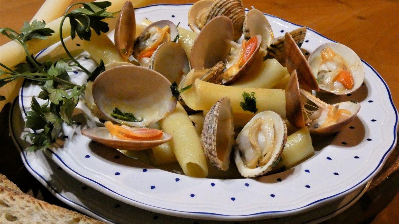 Pasta con curcuma   