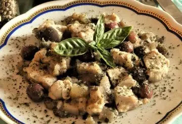 TOCCHETTI DI POLLO E MELANZANE