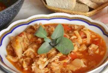 TRIPPA ALLE CIPOLLE E SPECK