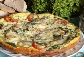 FRITTATA AROMATICA DI VERDURE 