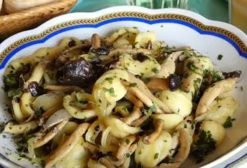 ORECCHIETTE AL CURRY CON PIOPPINI