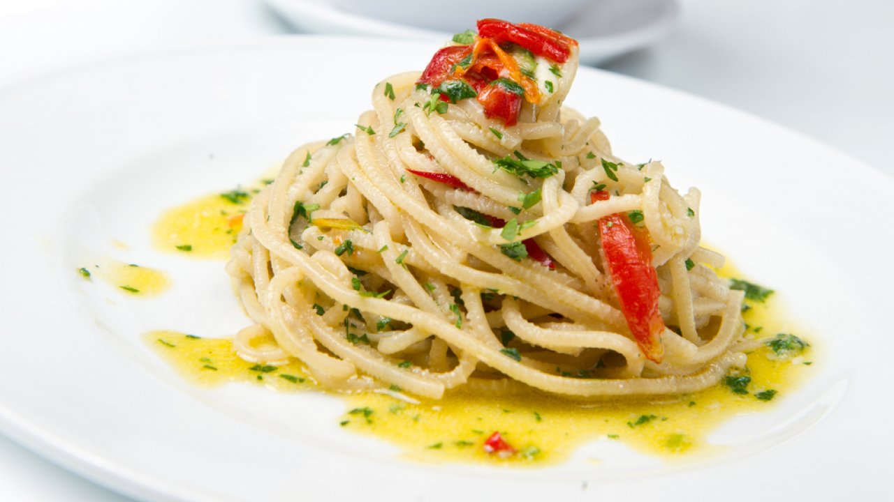 Spaghetti aglio e olio bimby