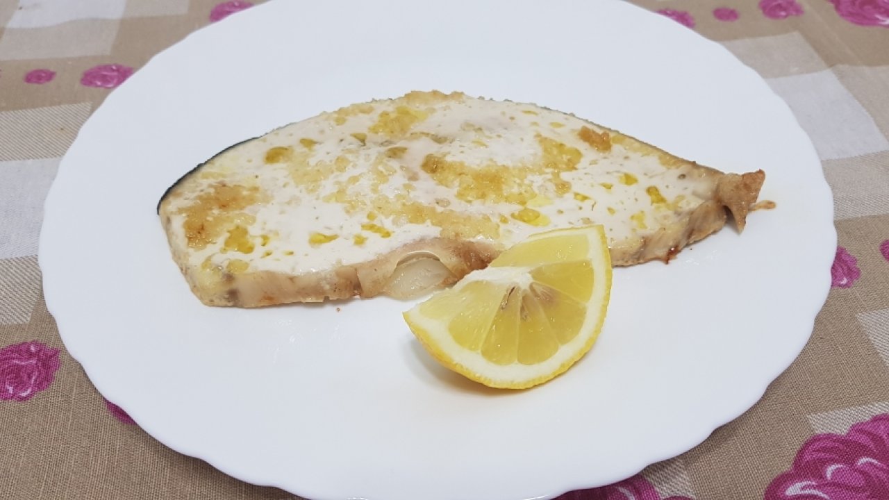 Pesce spada in bianco