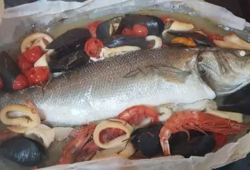 BRANZINO AL CARTOCCIO