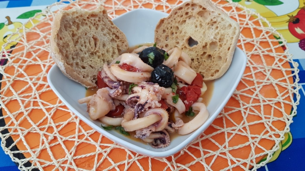 Calamari in padella