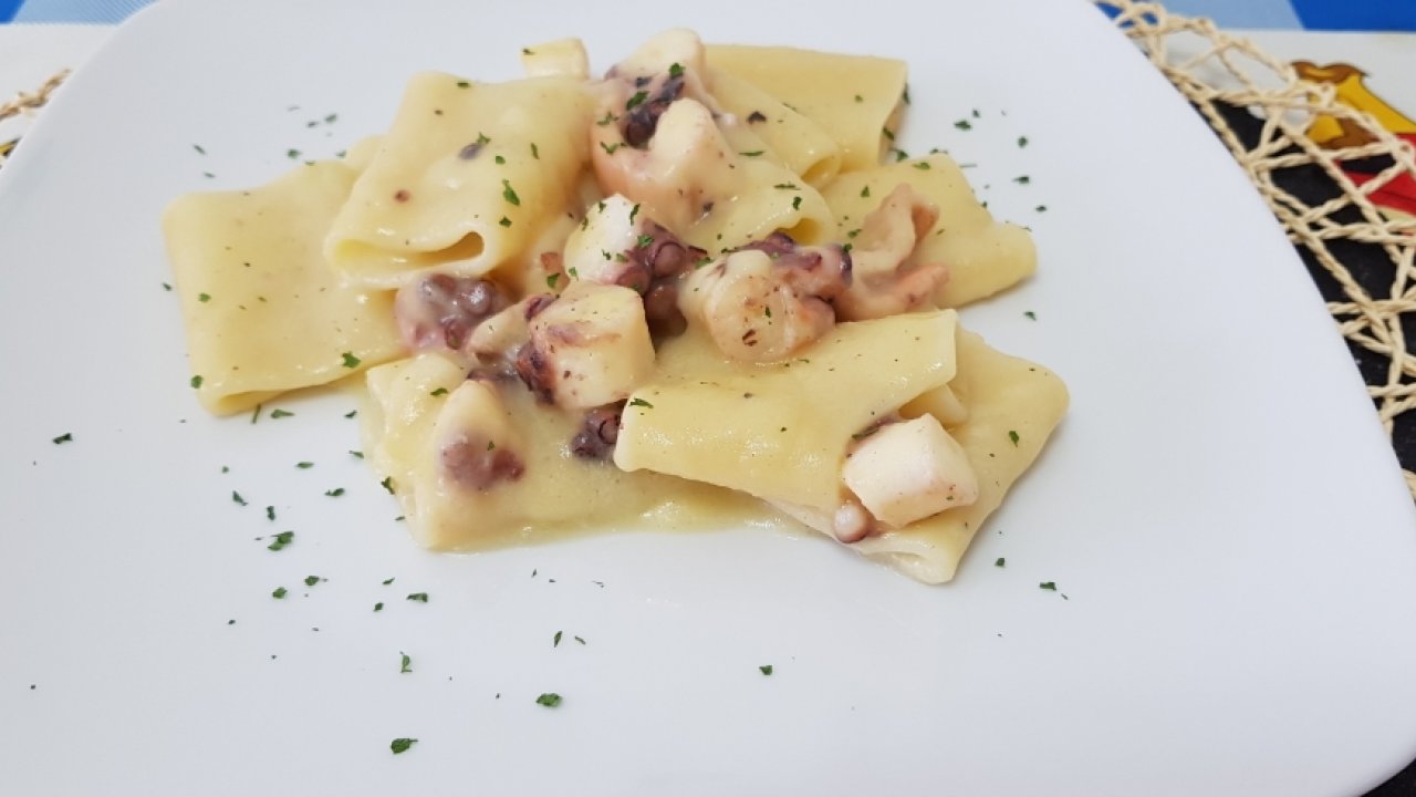 Pasta polpo e patate