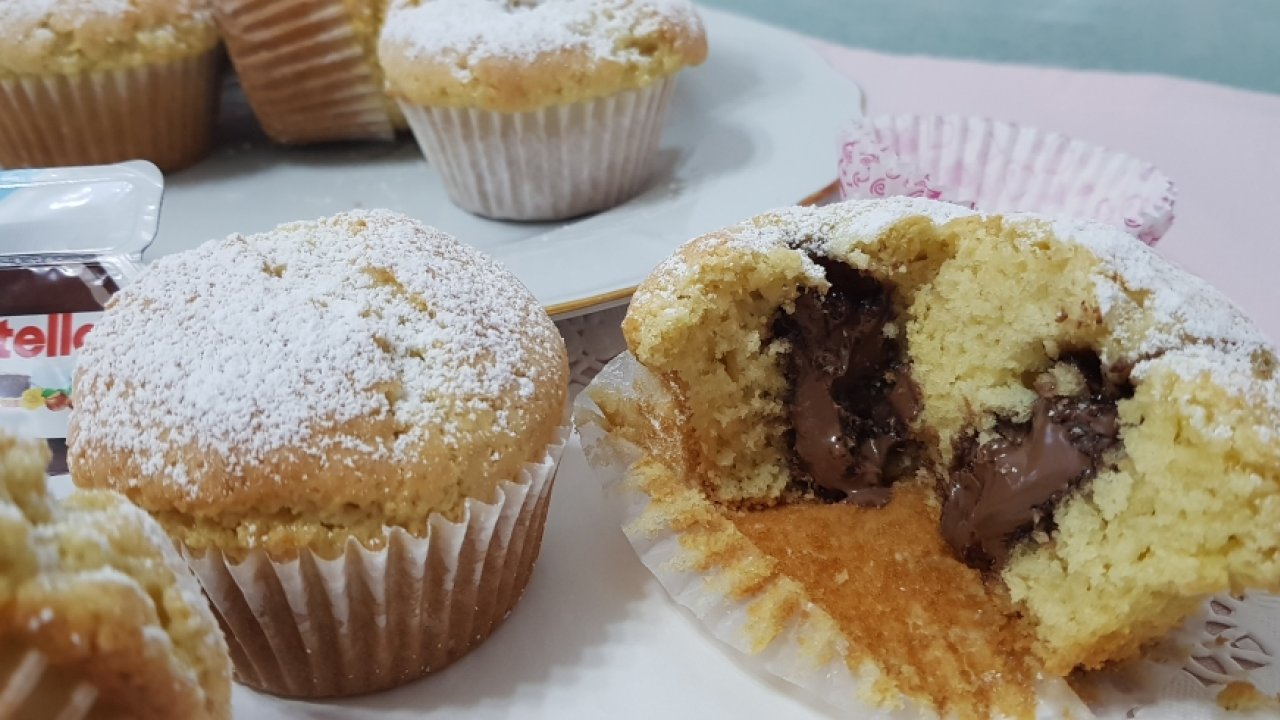 Muffin alla Nutella