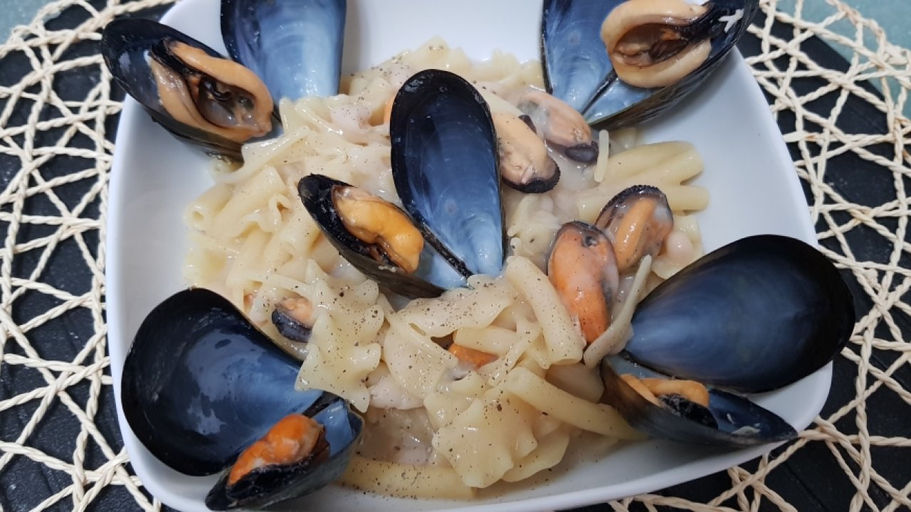 Pasta fagioli e cozze