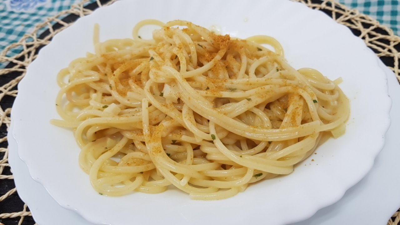 Pasta con la Bottarga