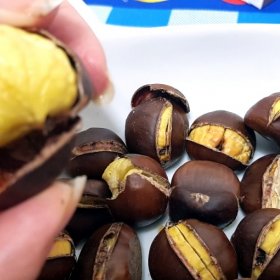 CASTAGNE IN FRIGGITRICE AD ARIA