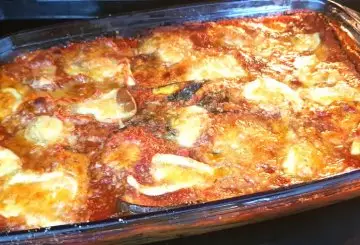 PARMIGIANA DI MELANZANE AL FORNO
