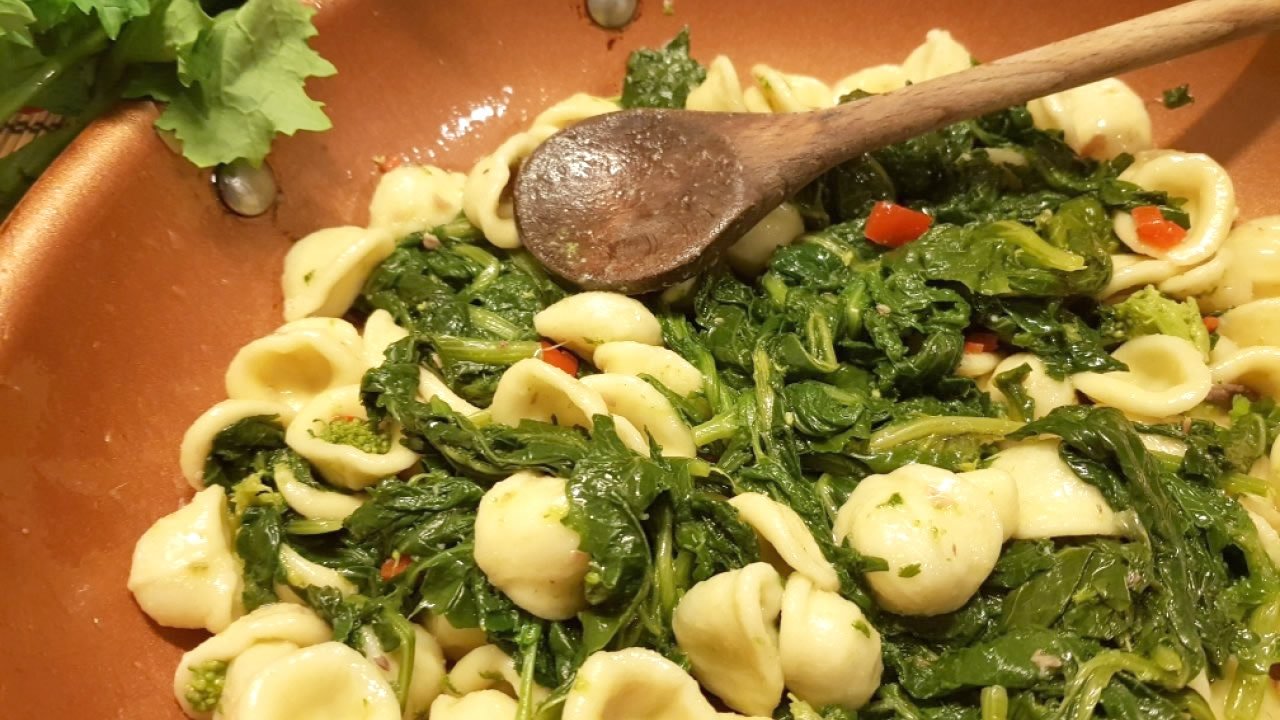 Orecchiette con le cime di rapa