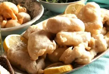 BACCALÀ FRITTO ALLA ROMANA