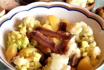 INSALATA DI CAVOLI E PATATE