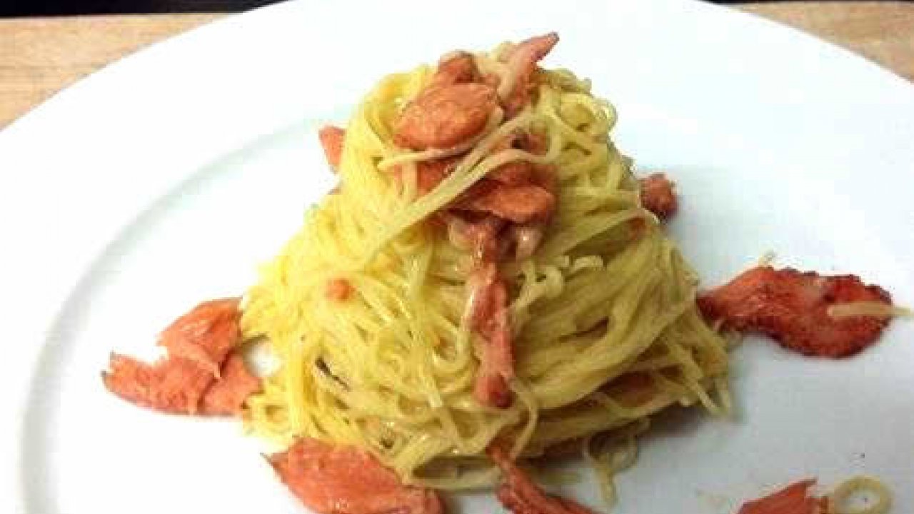 Tagliolini al salmone