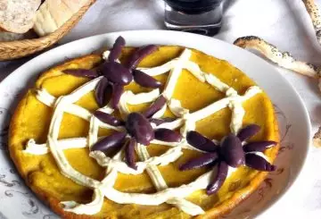 FRITTATA RAGNATELA DI HALLOWEEN