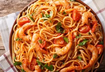 PASTA CON GAMBERETTI