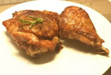 COSCIA DI TACCHINO AL FORNO