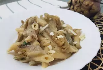 PASTA CON I CARCIOFI
