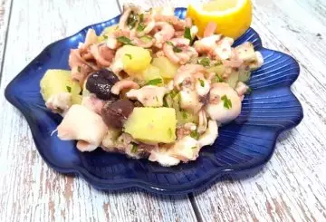 INSALATA DI MOSCARDINI E PATATE