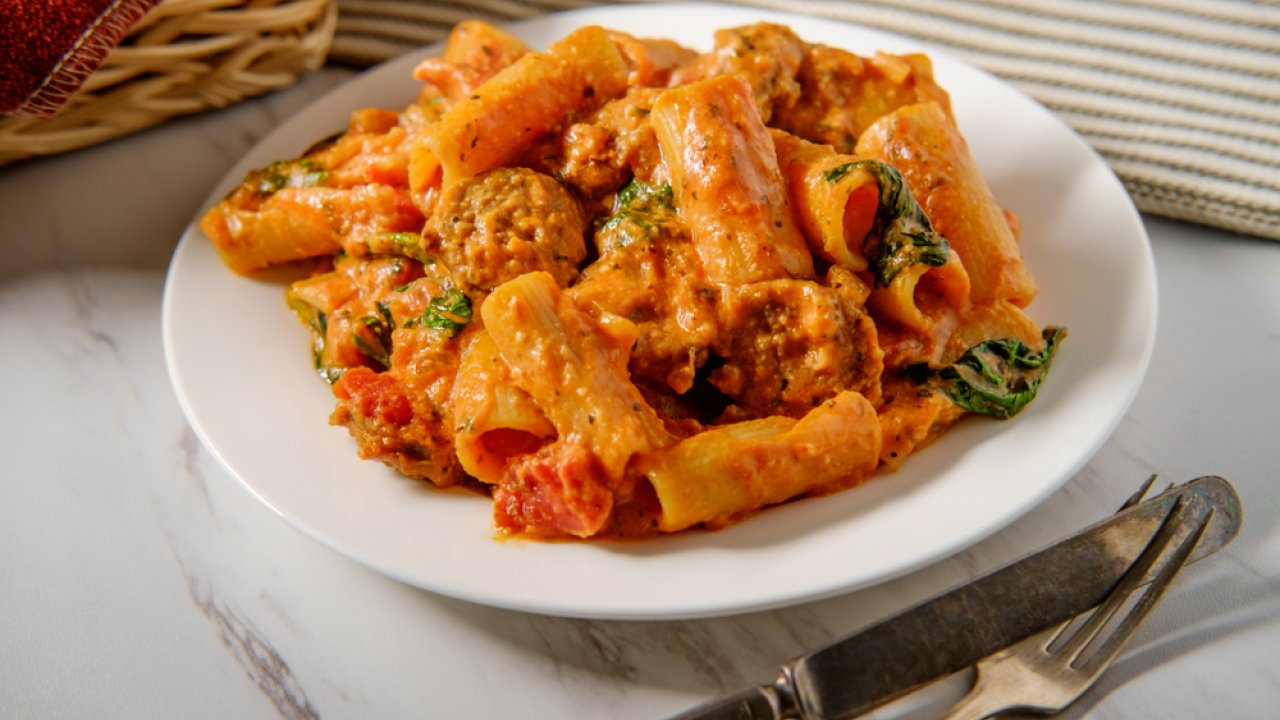 PASTA CON RICOTTA E POMODORO BIMBY