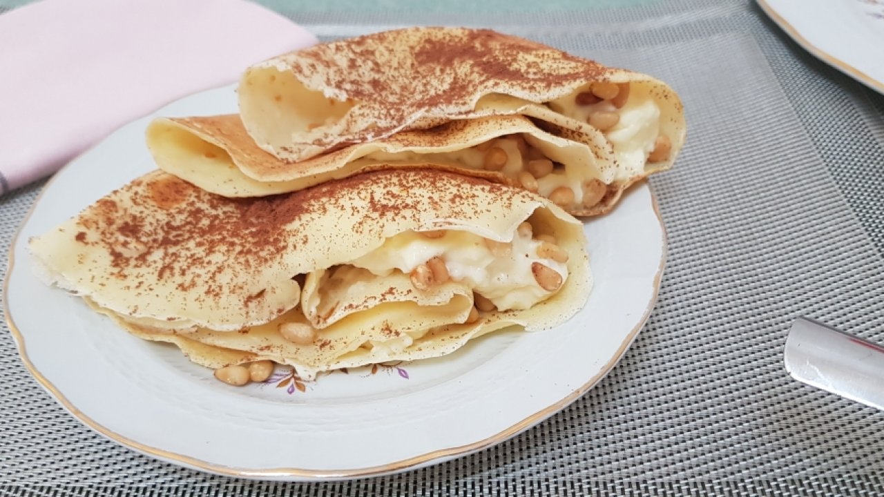 CREPES ALLA CREMA PASTICCERA