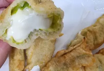 FIORI DI ZUCCA RIPIENI DI FORMAGGIO