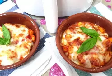 GNOCCHI ALLA SORRENTINA NELLA FRIGGITRICE AD ARIA