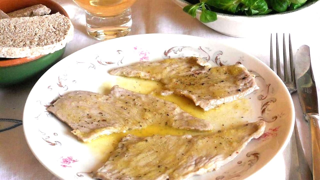 SCALOPPINE AL LIMONE SENZA BURRO