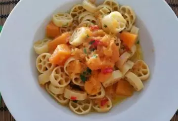 PASTA CON LA ZUCCA