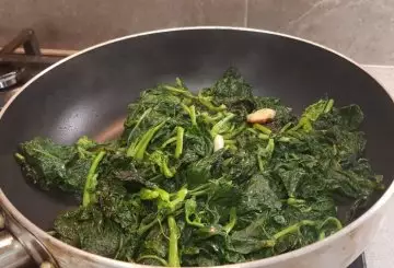 CIME DI RAPA IN PADELLA