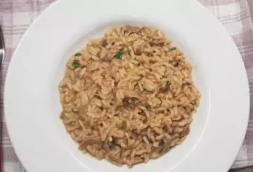 RISOTTO AI FUNGHI SECCHI