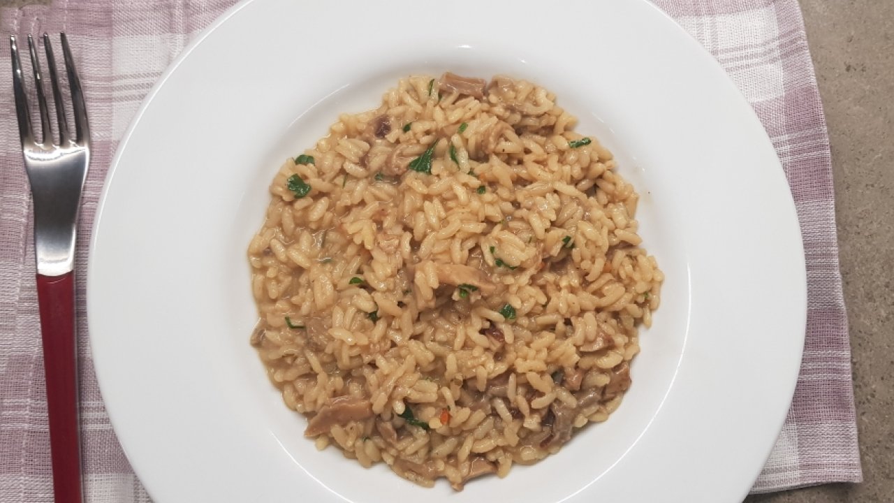 RISOTTO AI FUNGHI SECCHI