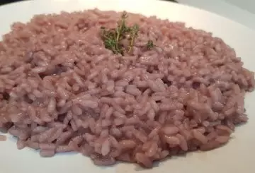 RISOTTO AL VINO ROSSO