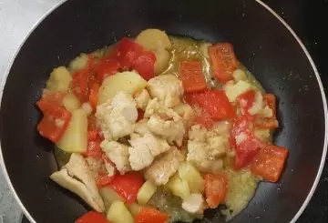 BACCALÀ PEPERONI E PATATE