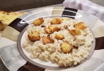 RISOTTO AL PANETTONE