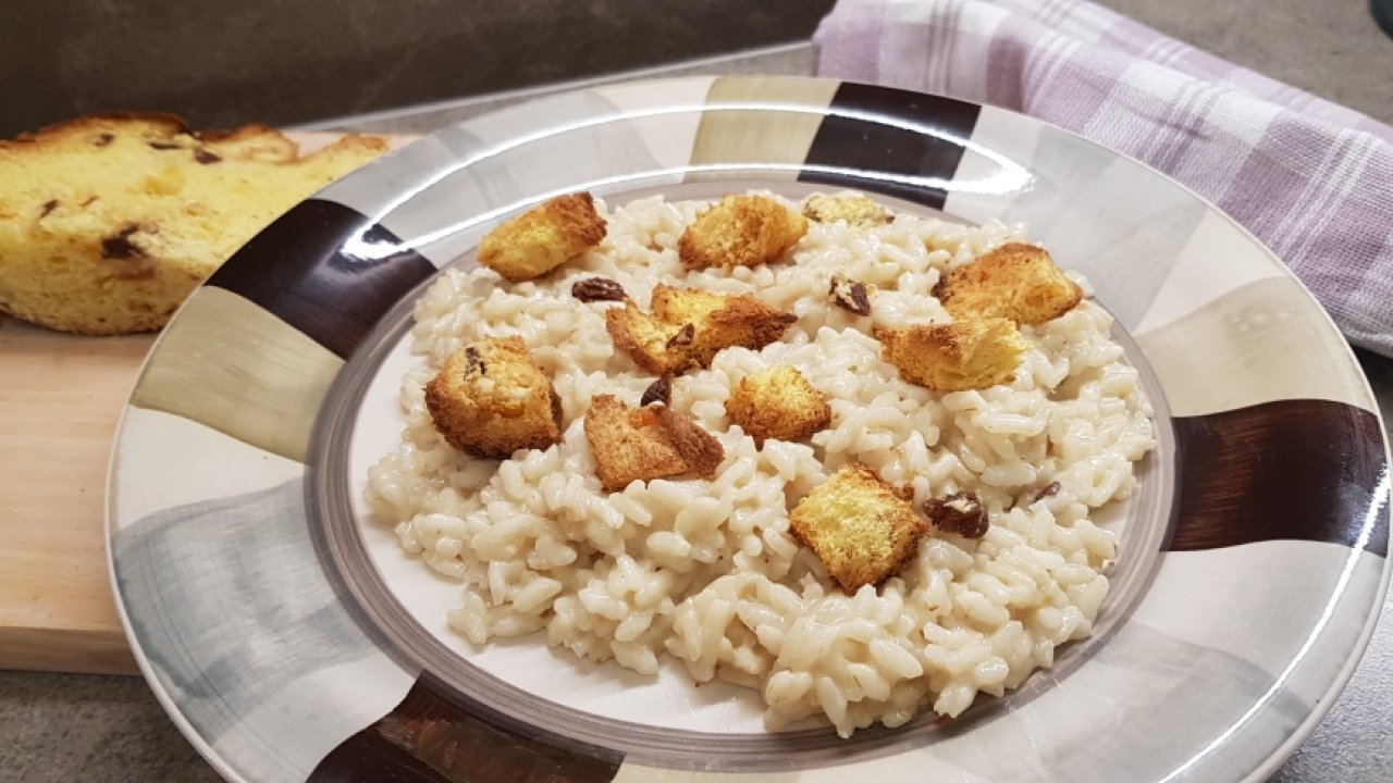 RISOTTO AL PANETTONE