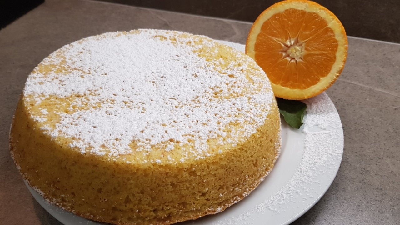 TORTA ALL'ARANCIA SENZA BURRO