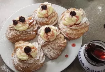 ZEPPOLE IN FRIGGITRICE AD ARIA